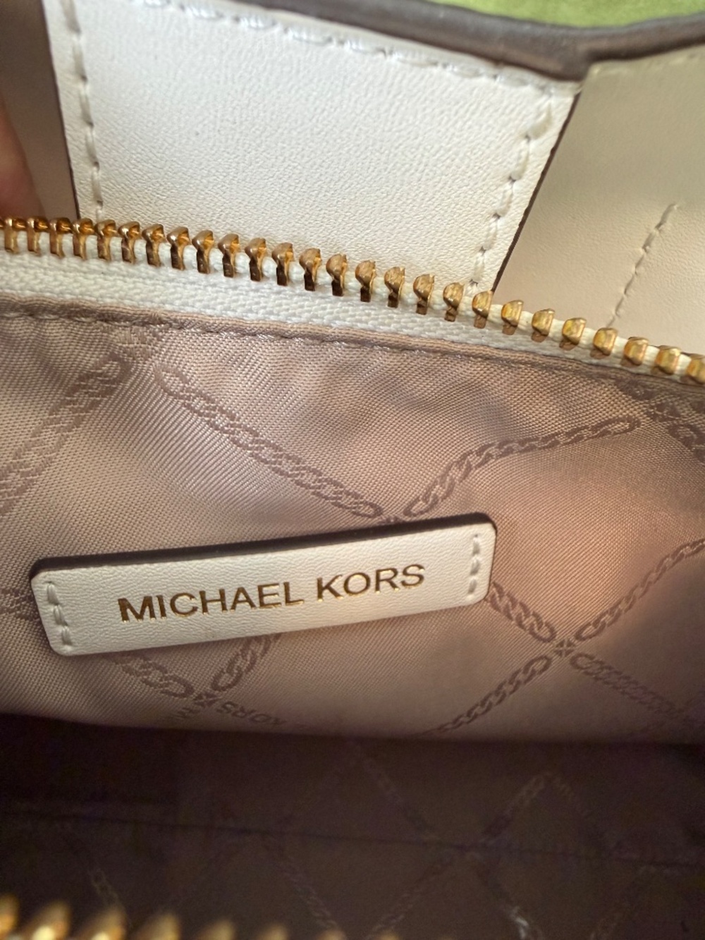 White leather purse - Picture 3 of 7